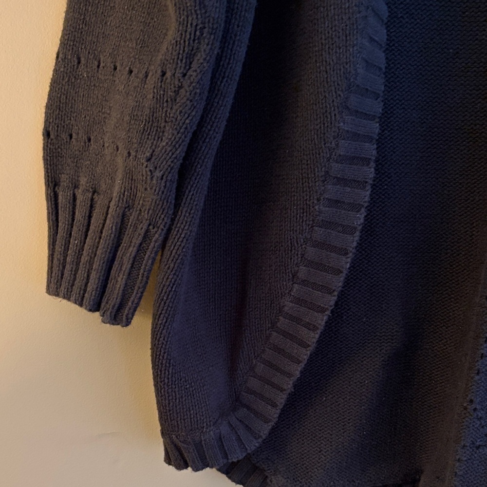 TENTREE Black Cocoon Cardigan Sweater size small - Picture 5 of 10